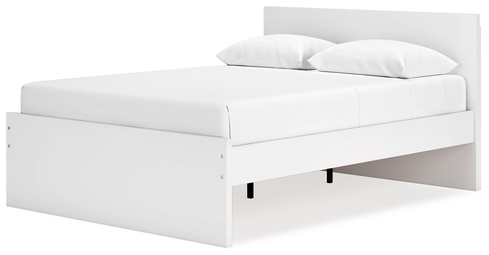 Onita - White - Queen Panel Platform Bed - Urban Living Furniture (Los Angeles, CA)
