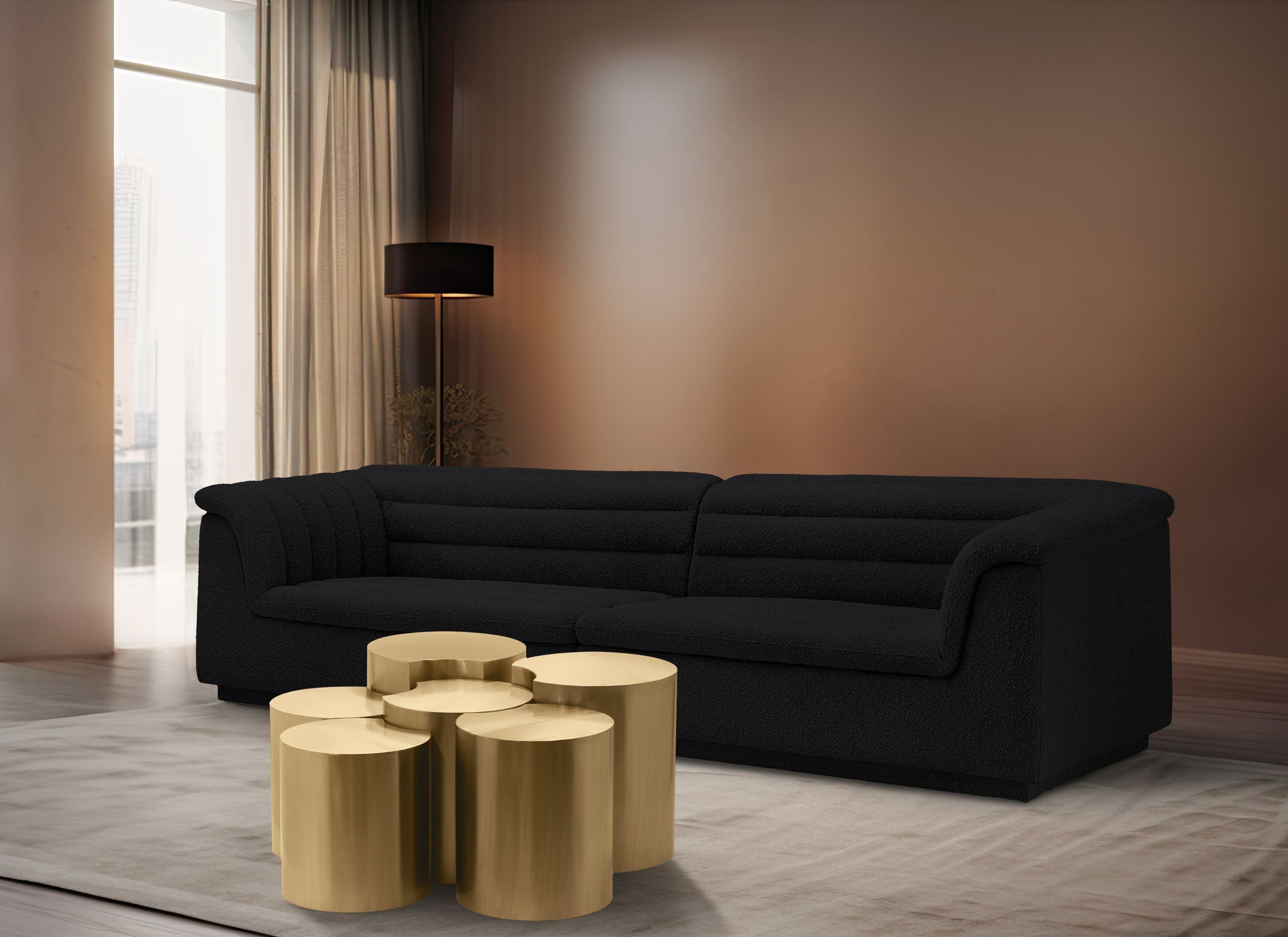 Dimple - 20" 6 Piece Modular Coffee Table - Urban Living Furniture (Los Angeles, CA)