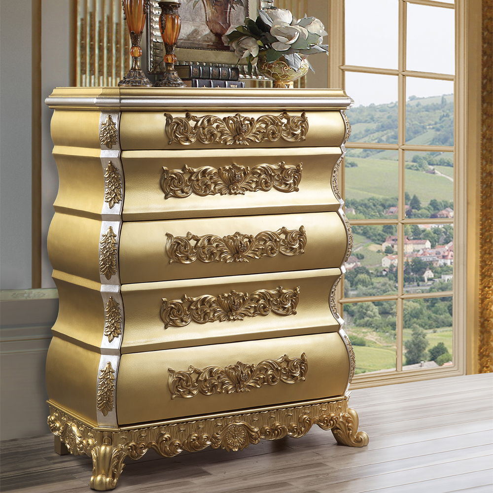 Seville - Chest - Gold - Urban Living Furniture (Los Angeles, CA)