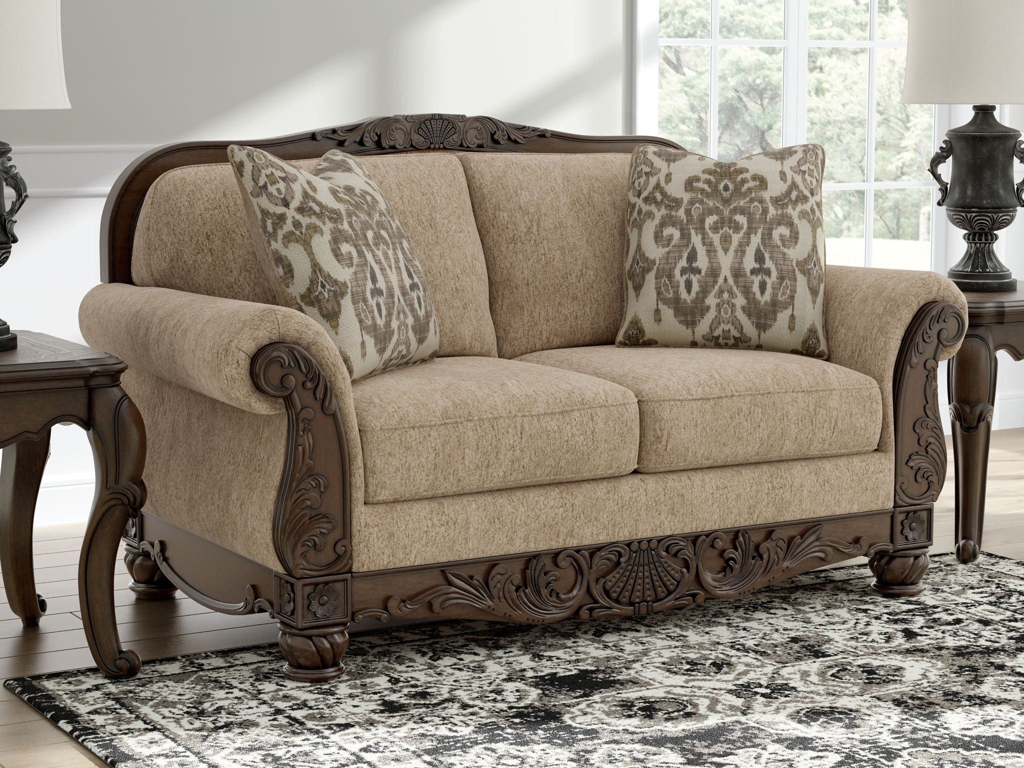 Chelsworth - Loveseat - Golden - Urban Living Furniture (Los Angeles, CA)