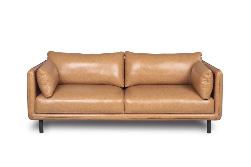 Modern Leather Sofa - Camel - Urban Living Furniture (Los Angeles, CA)