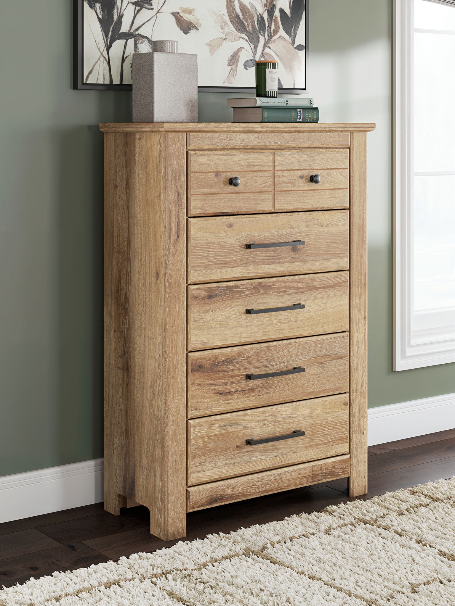 Makidern - Five Drawer Chest - Urban Living Furniture (Los Angeles, CA)