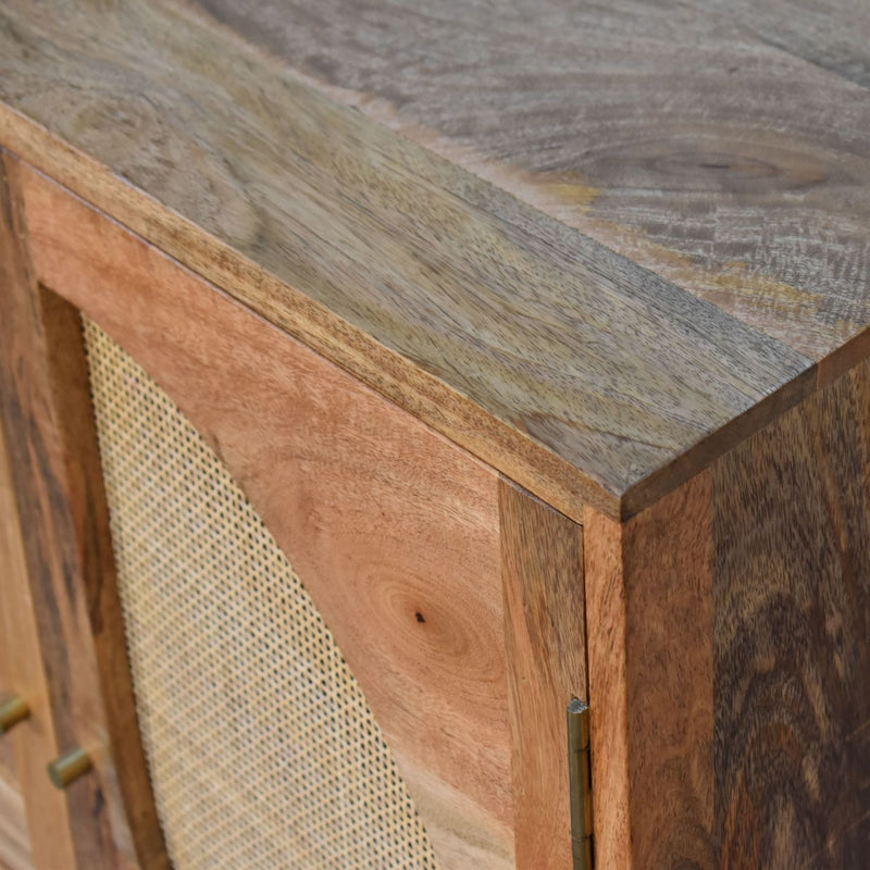 Close Knit Leaf Cabinet - Oak