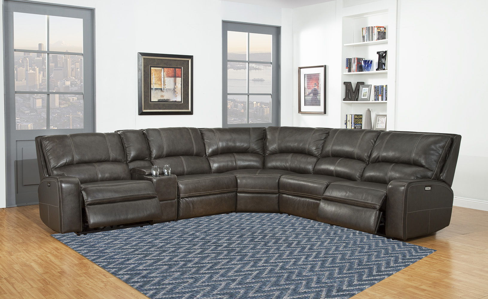 Swift - Power Reclining Sectional - Urban Living Furniture (Los Angeles, CA)