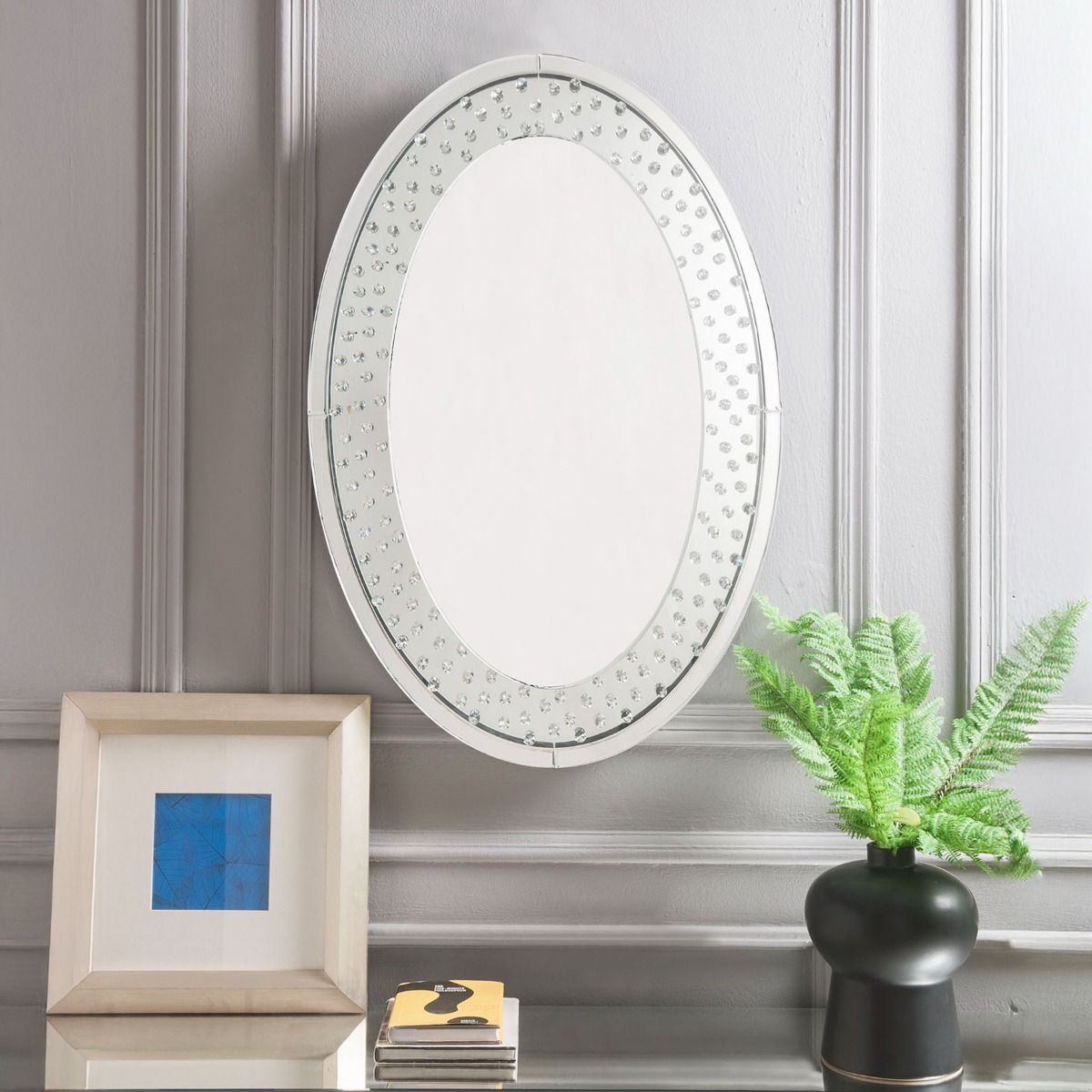 Nysa - Accent Decor - Mirrored & Faux Crystals - Urban Living Furniture (Los Angeles, CA)