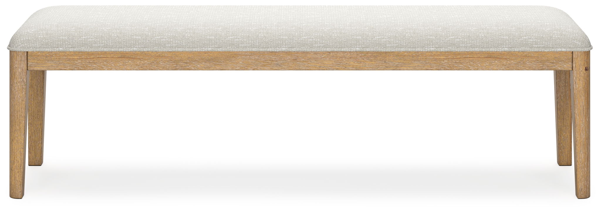Rencott - Large Upholstered Dining Room Bench - Light Brown - Urban Living Furniture (Los Angeles, CA)