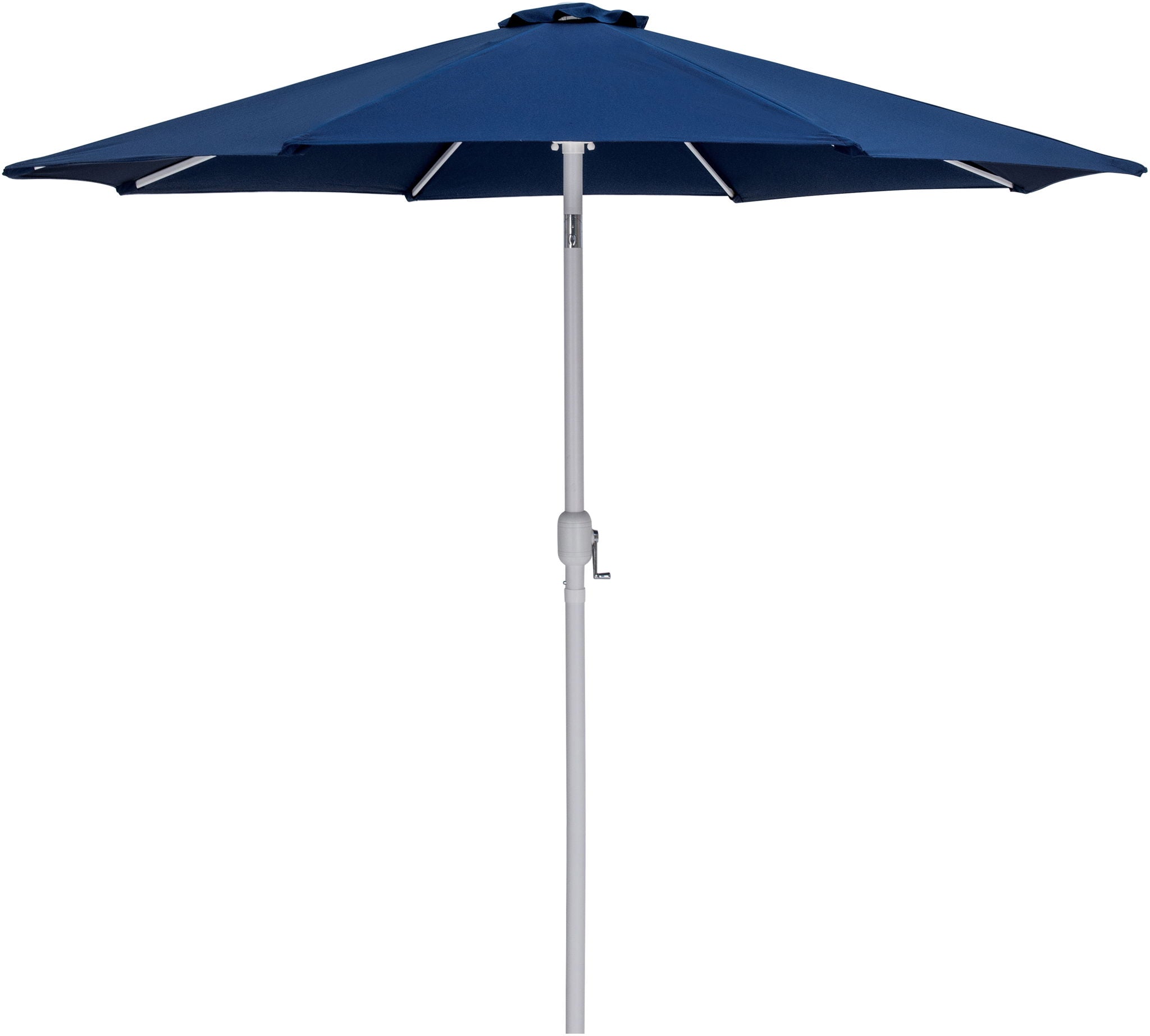 Fiji - Aluminum Patio Umbrella With Square Teak And White Base - Urban Living Furniture (Los Angeles, CA)