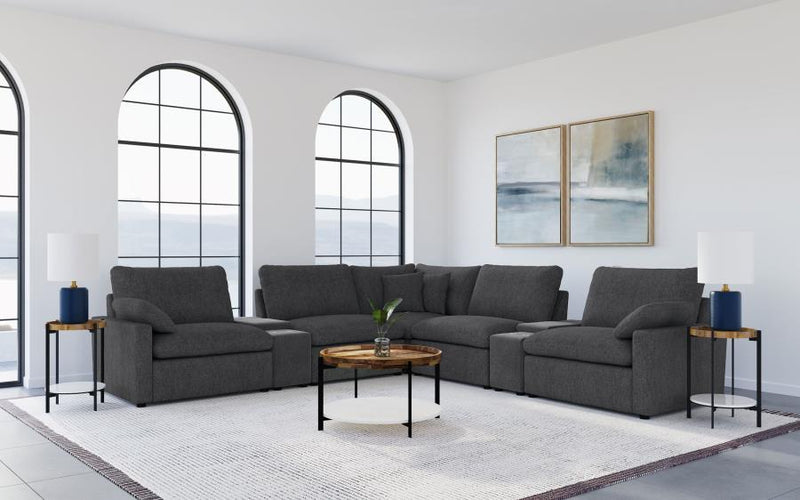Collins - 7-Piece Modular Power Reclining Sectional