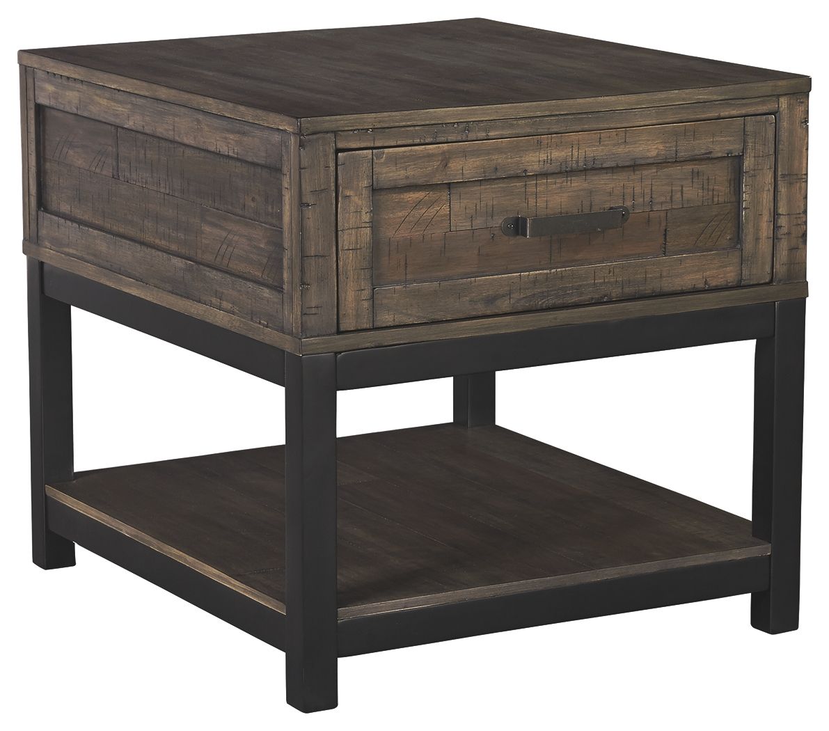 Johurst - Grayish Brown - Rectangular End Table - Urban Living Furniture (Los Angeles, CA)