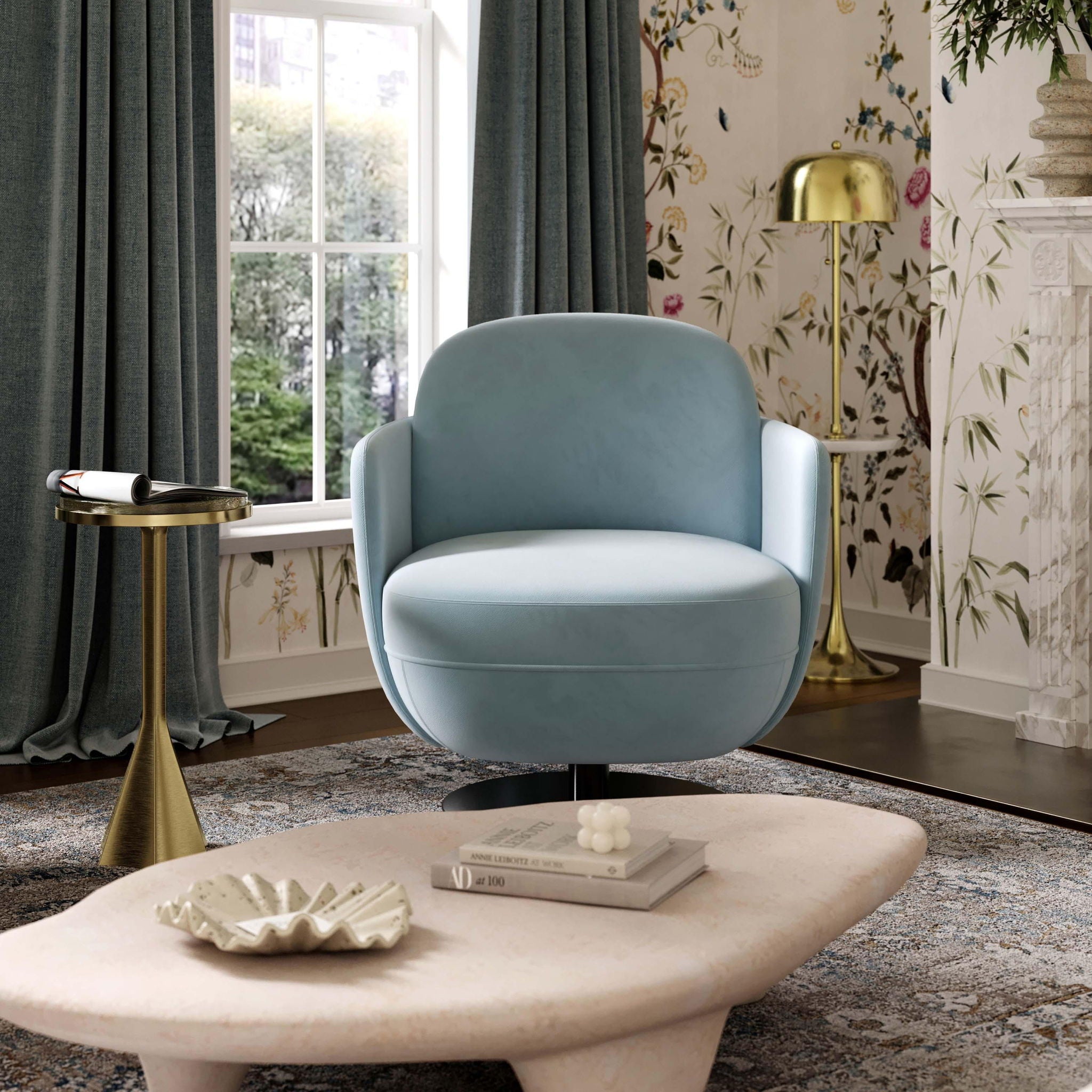Solange - Swivel Chair - Urban Living Furniture (Los Angeles, CA)