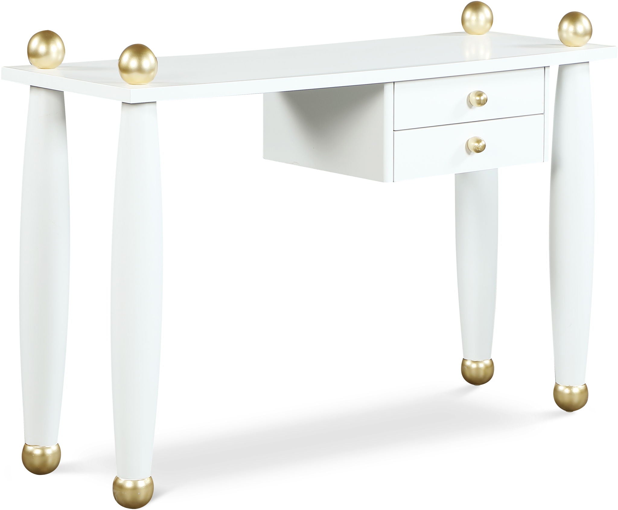 Etro - Desk - White - Urban Living Furniture (Los Angeles, CA)