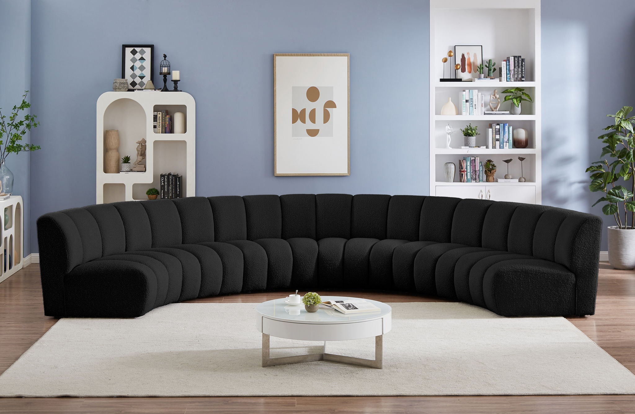 Infinity - 6 Piece Boucle Modular Sectional