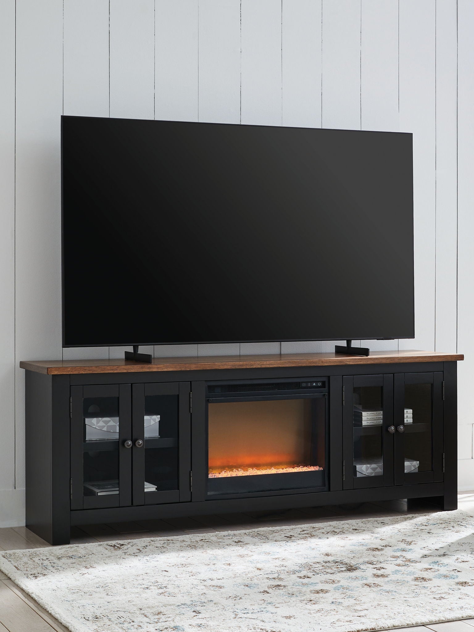 Wildenauer - 76" TV Stand With Electric Fireplace - Urban Living Furniture (Los Angeles, CA)