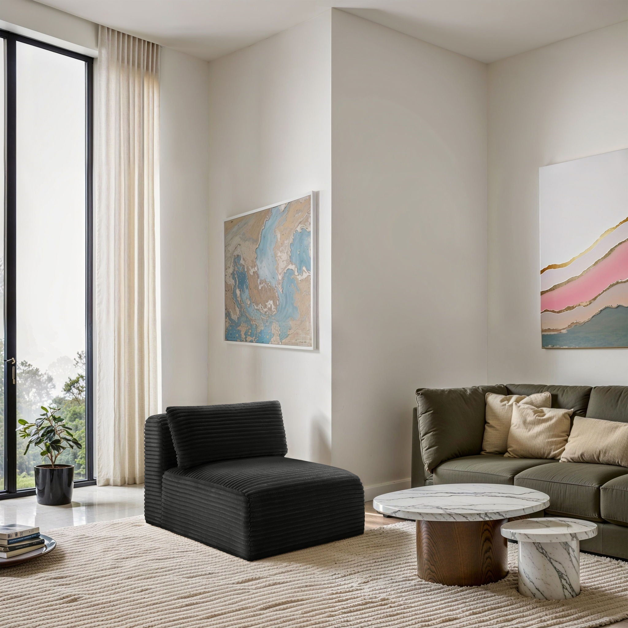Shaggy - Armless Chair - Urban Living Furniture (Los Angeles, CA)