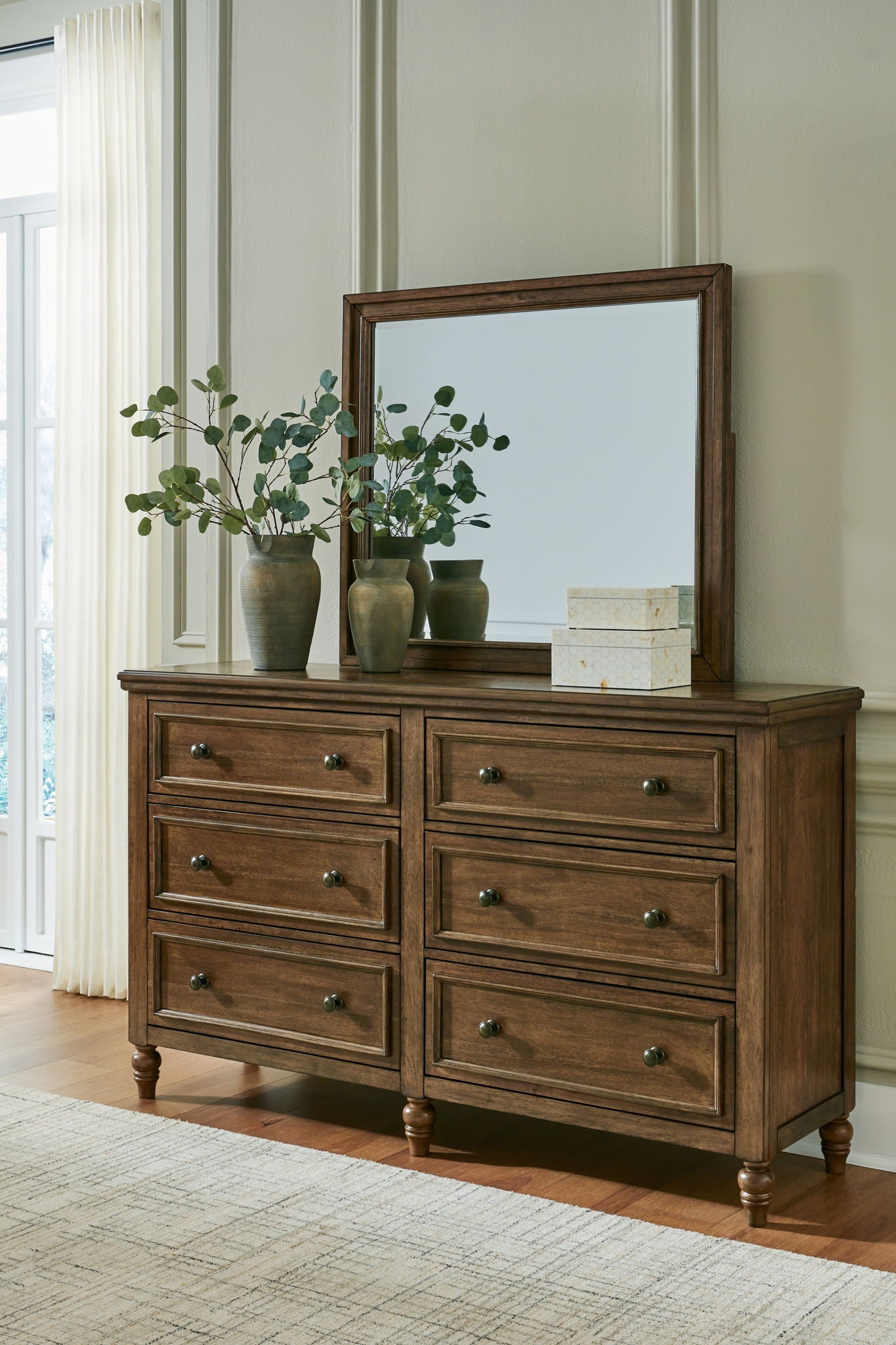 Sturlayne - Brown - Dresser And Mirror - Urban Living Furniture (Los Angeles, CA)