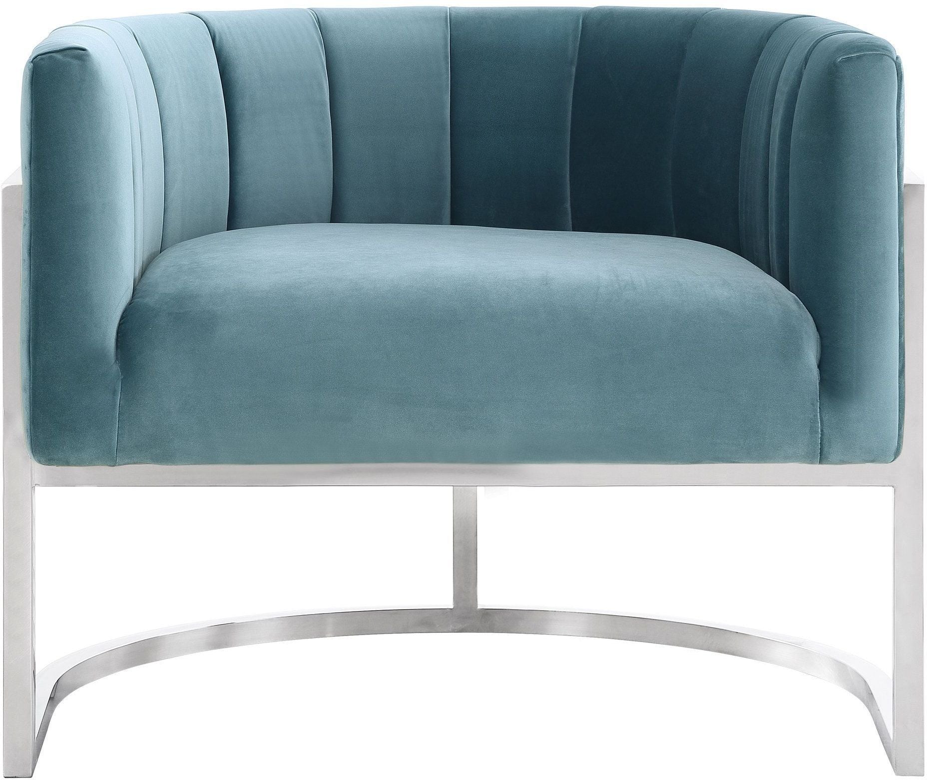 Magnolia - Chair with Silver Base - Urban Living Furniture (Los Angeles, CA)