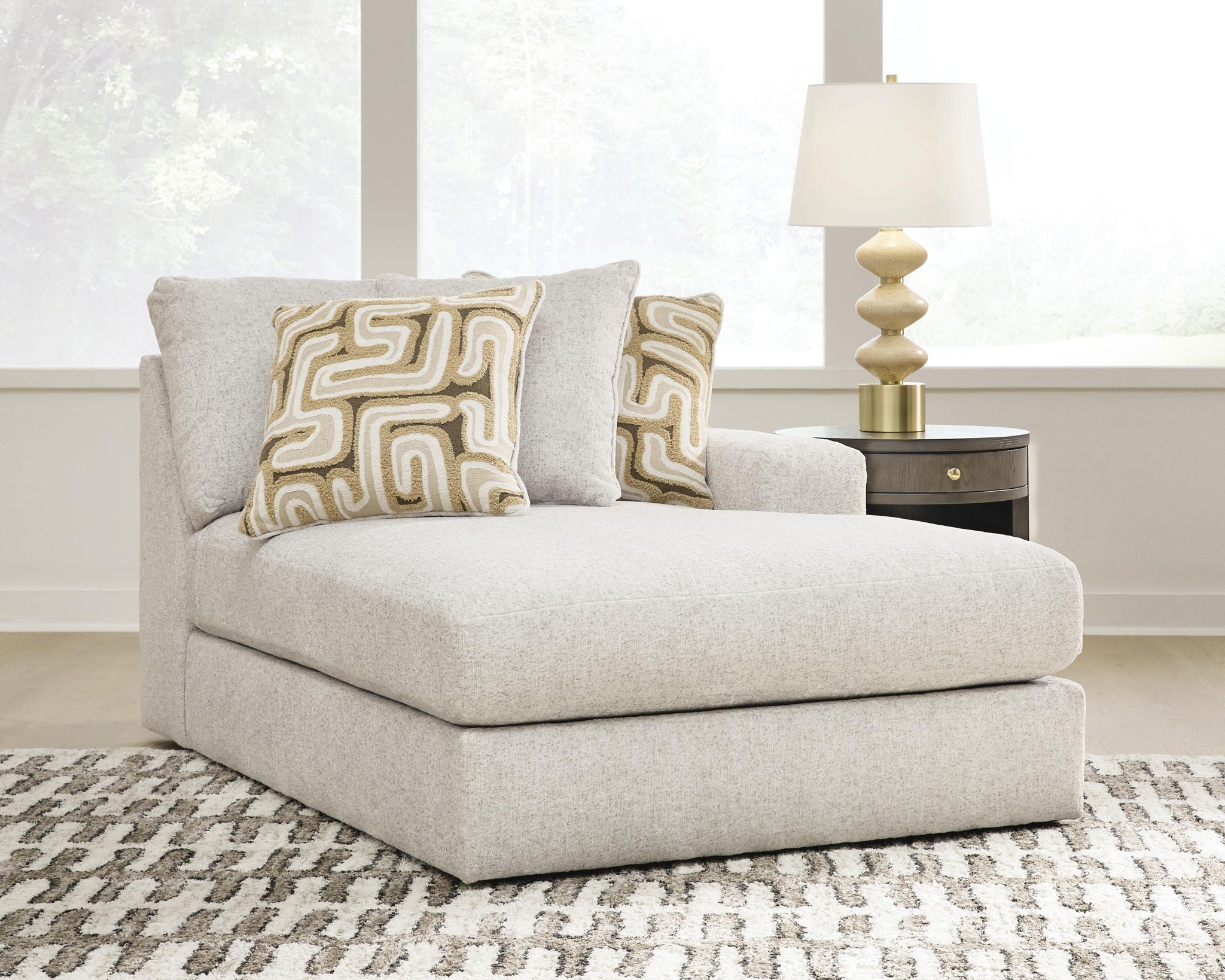 Kestrie - RAF Corner Chaise - Feathered