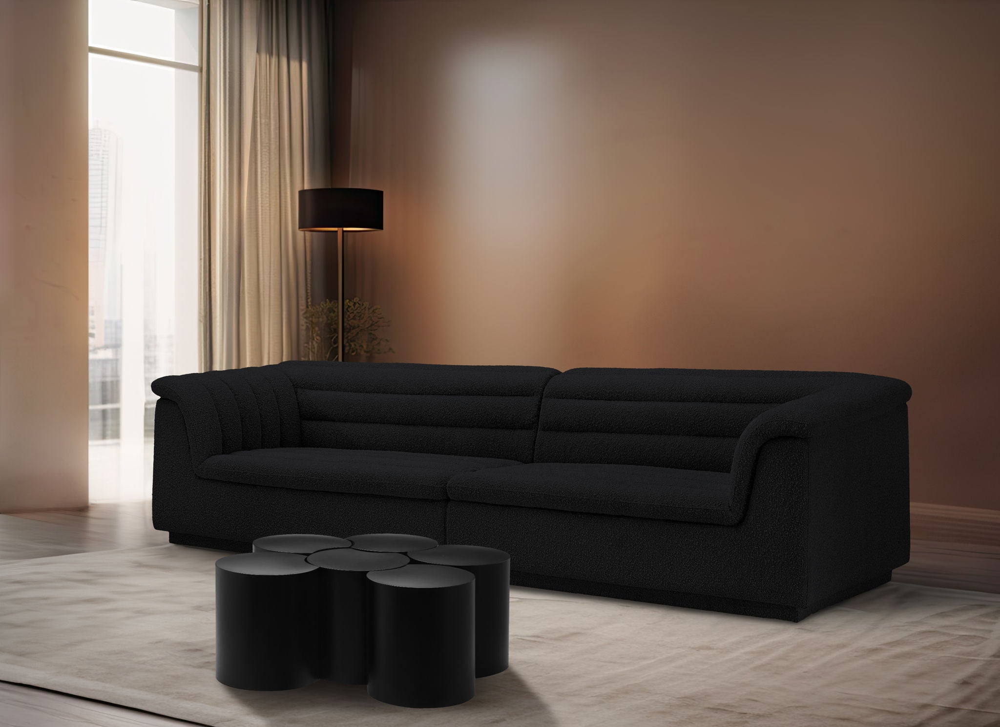 Dimple - 6 Piece Modular Coffee Table - Urban Living Furniture (Los Angeles, CA)