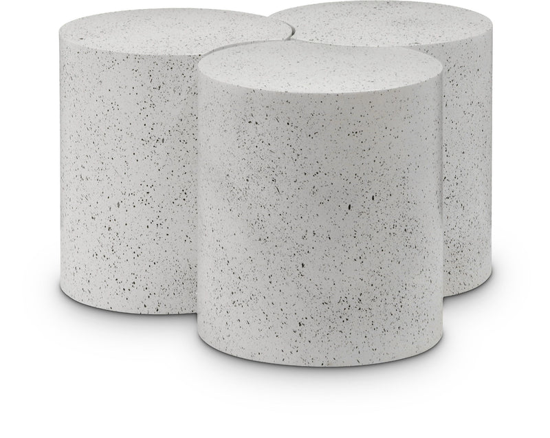 Dimple - 3 Piece Modular Coffee Table - Terazzo Finish