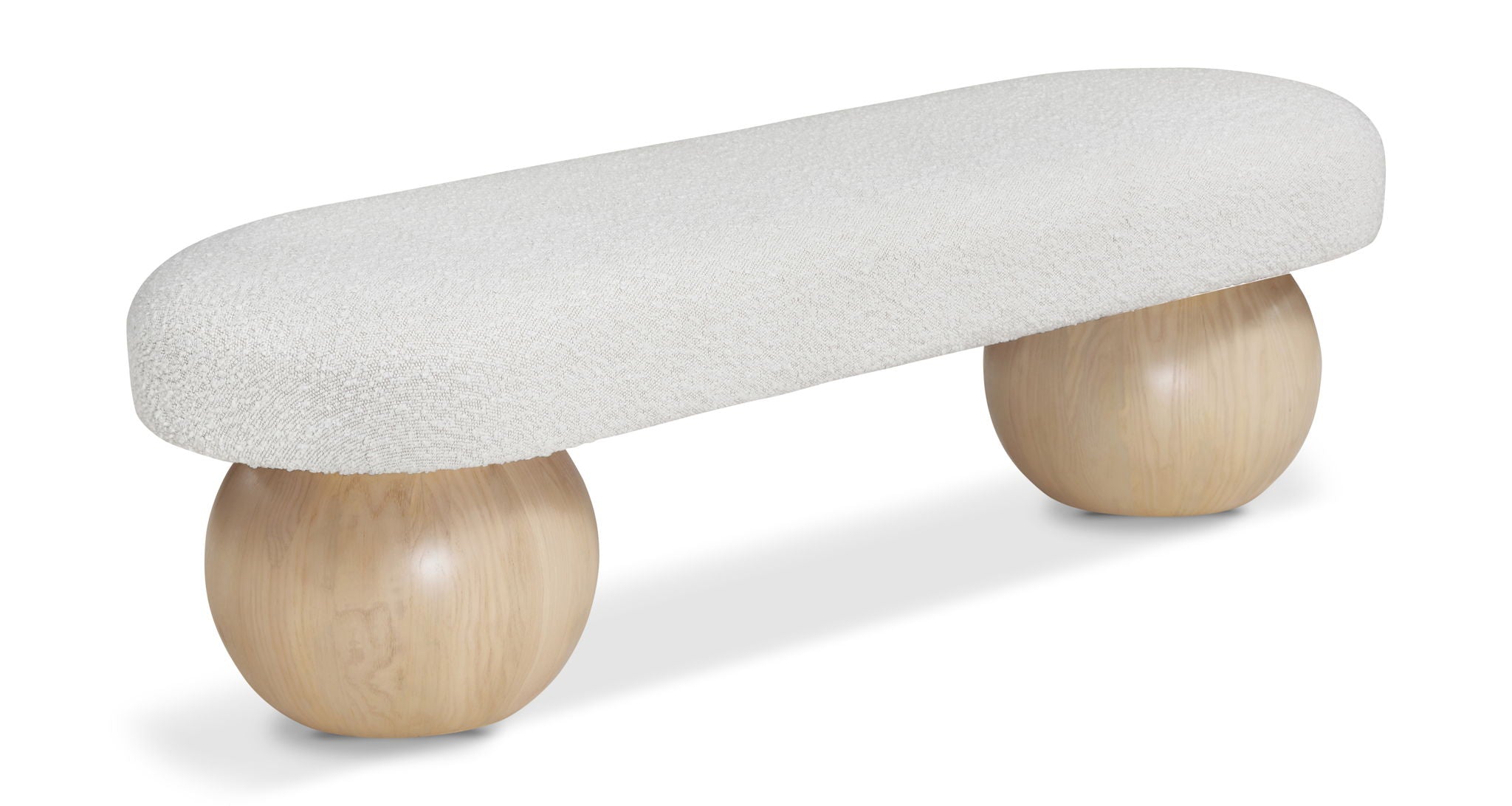 Bowie - Bench - Light Brown Legs - Urban Living Furniture (Los Angeles, CA)