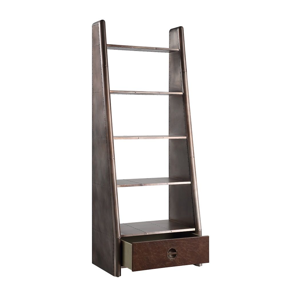 Brancaster - Bookcase - Aluminum - Urban Living Furniture (Los Angeles, CA)