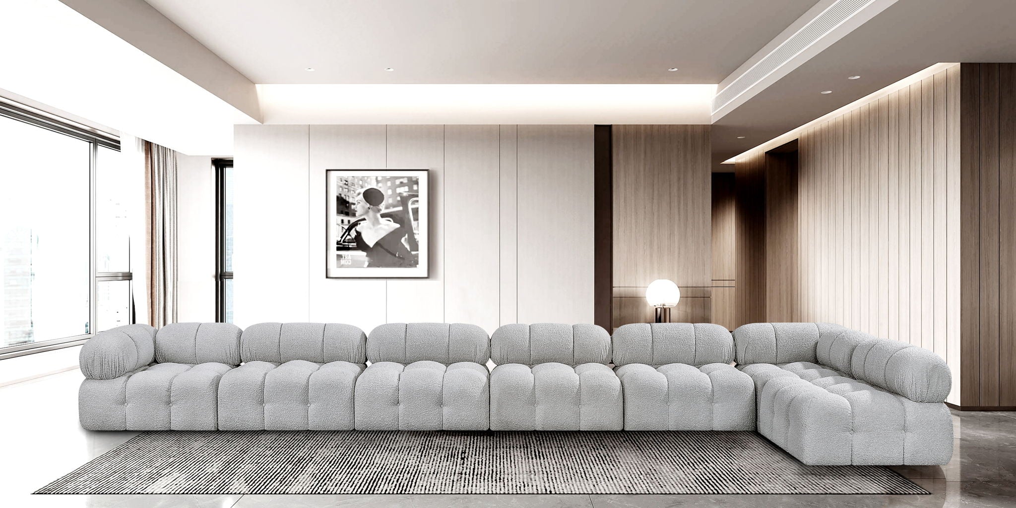 Ames - 7 Piece Modular L-Shaped Sectional - Urban Living Furniture (Los Angeles, CA)