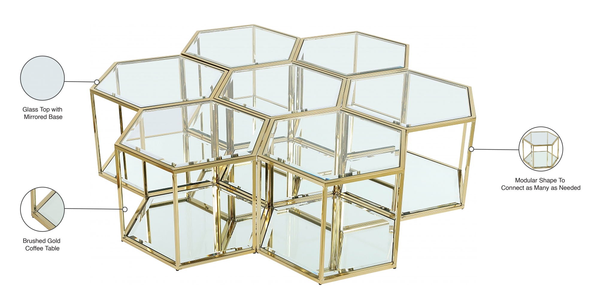 Sei - 7 Piece Coffee Table - Urban Living Furniture (Los Angeles, CA)