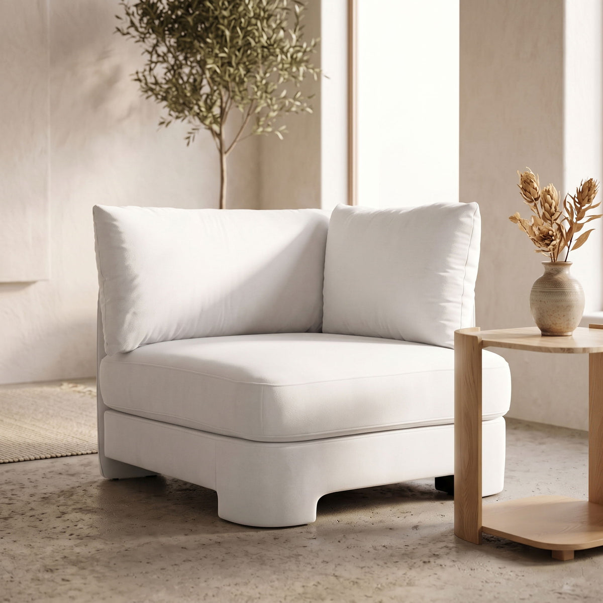 Hammond - Velvet Performance Fabric Upholstered Chair