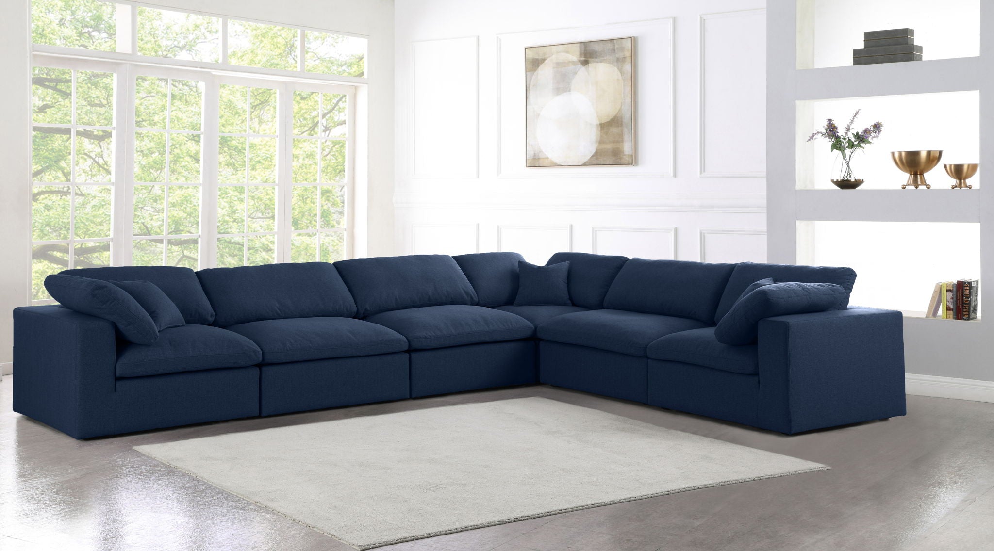 Serene - 6 Piece Modular Sectional - Urban Living Furniture (Los Angeles, CA)