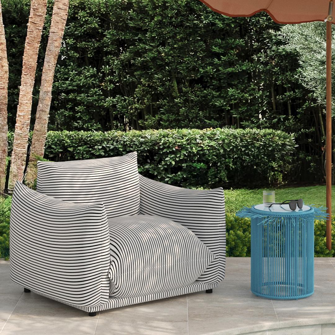 Saint Tropez - Stuffed Outdoor Armchair - Urban Living Furniture (Los Angeles, CA)