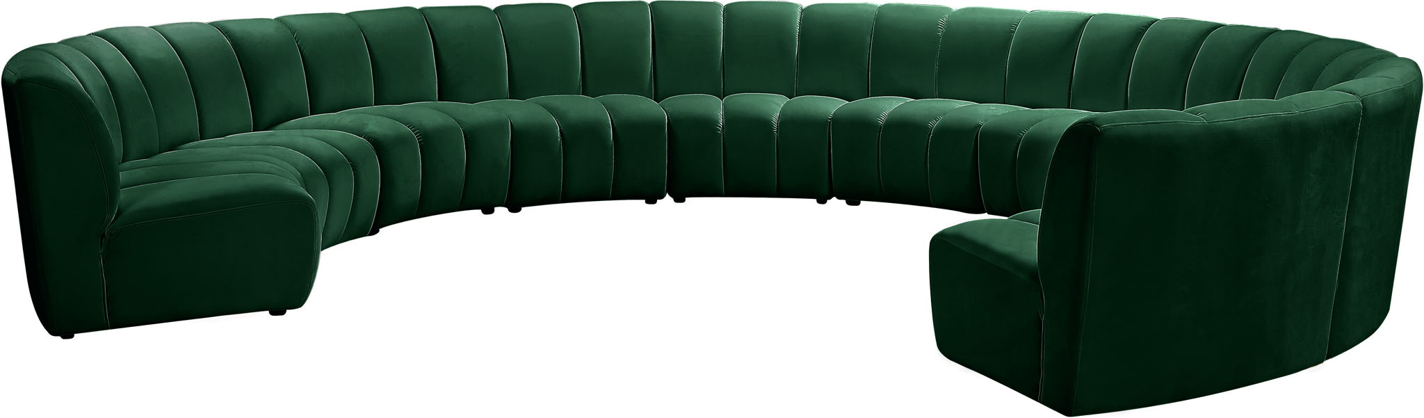 Infinity - 10 Piece Velvet Modular Sectional - Urban Living Furniture (Los Angeles, CA)