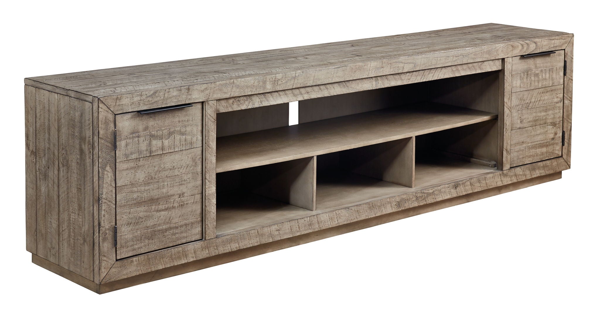 Krystanza - Weathered Gray - XL TV Stand w/Fireplace Option - Urban Living Furniture (Los Angeles, CA)
