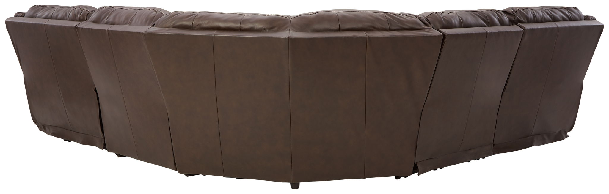 Dunleith - Chocolate - 5-Piece Power Reclining Sectional - Urban Living Furniture (Los Angeles, CA)