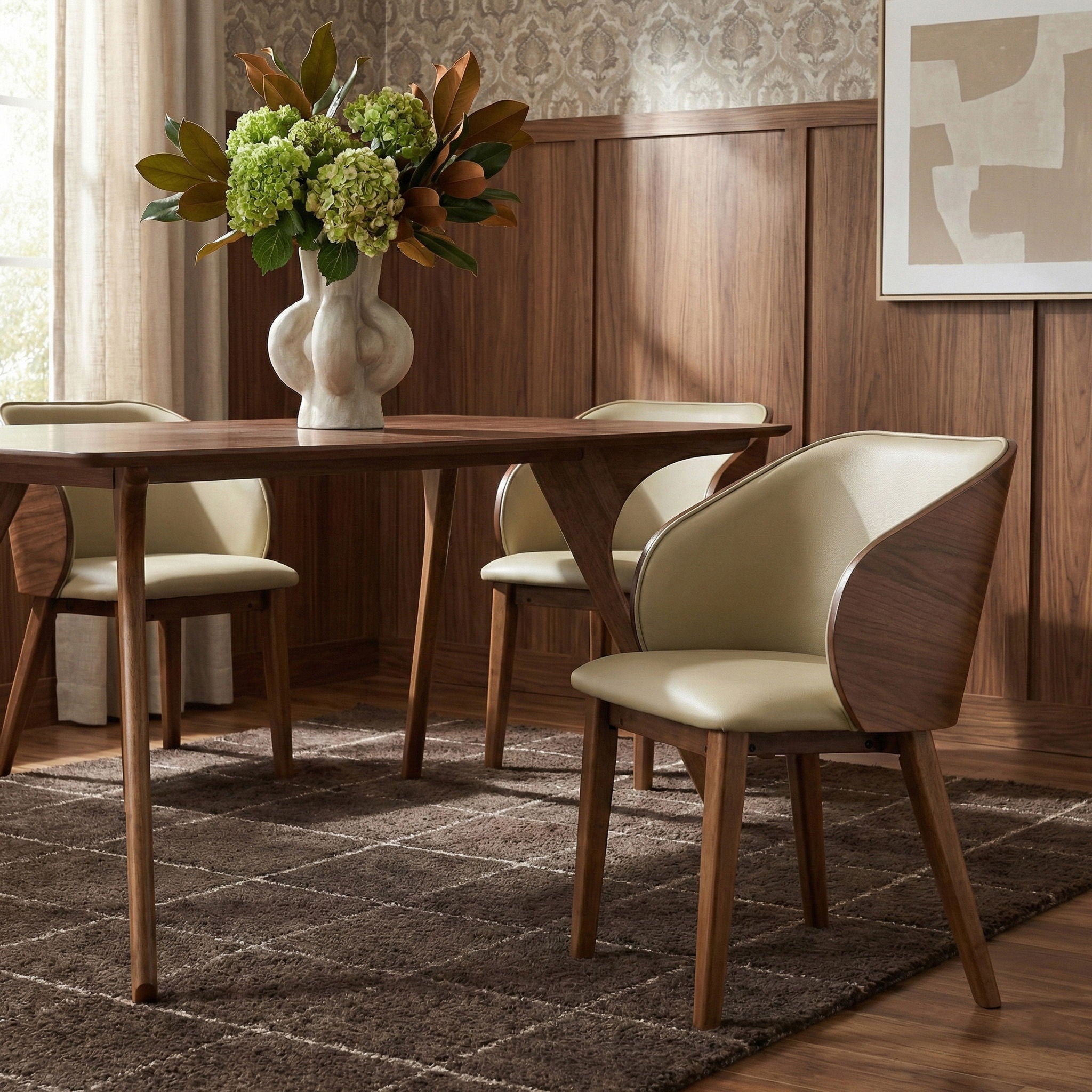 Glenwood - Vegan Leather Upholstered Dining Chair (Set of 2) - Urban Living Furniture (Los Angeles, CA)