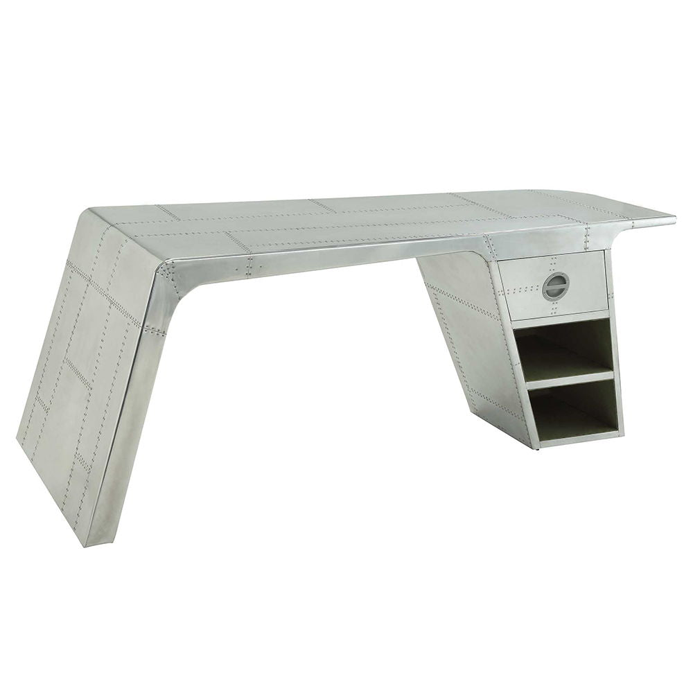 Brancaster - Writing Desk - Metallic - Urban Living Furniture (Los Angeles, CA)