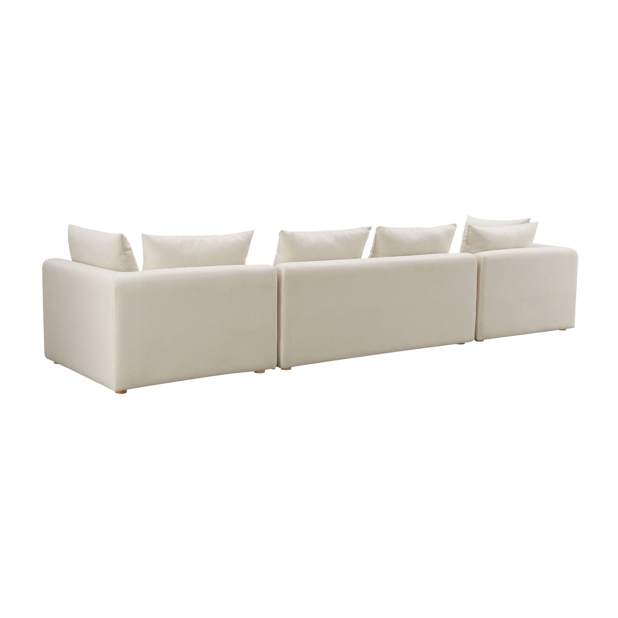Hangover - 145" Long Linen Sofa - Cream - Urban Living Furniture (Los Angeles, CA)