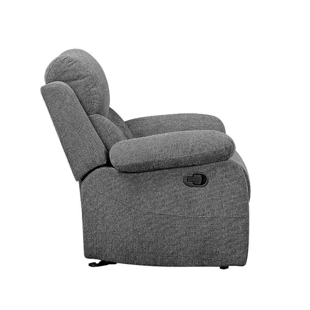 Kalen - Glider Recliner - Gray Chenille - Urban Living Furniture (Los Angeles, CA)