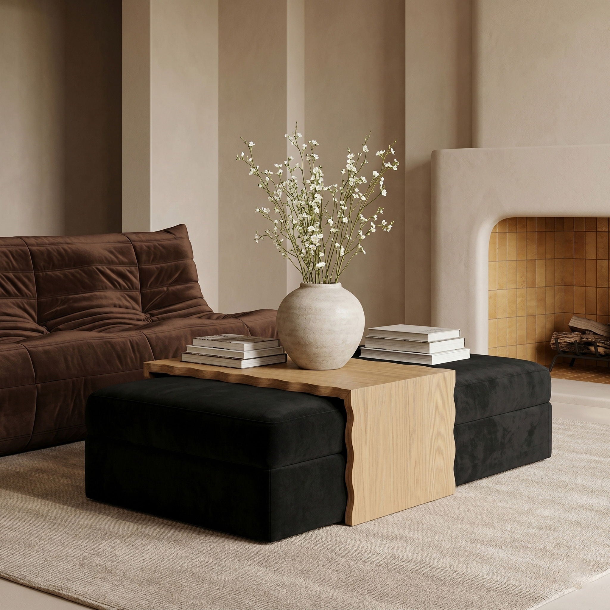Woodra - Coffee Table / Ottoman - Urban Living Furniture (Los Angeles, CA)