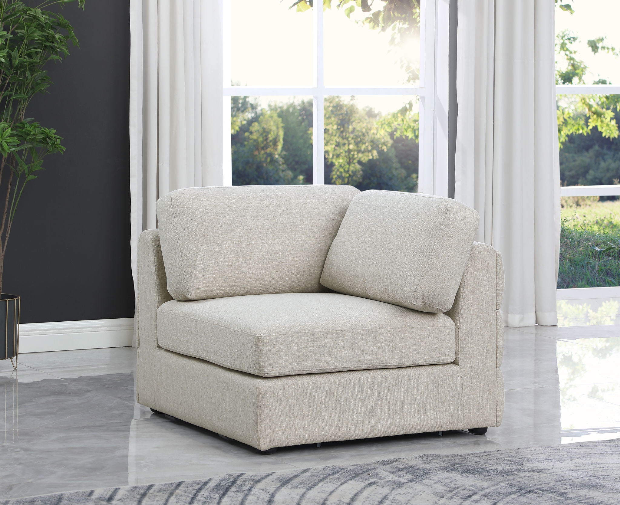 Beckham - Corner Chair - Urban Living Furniture (Los Angeles, CA)