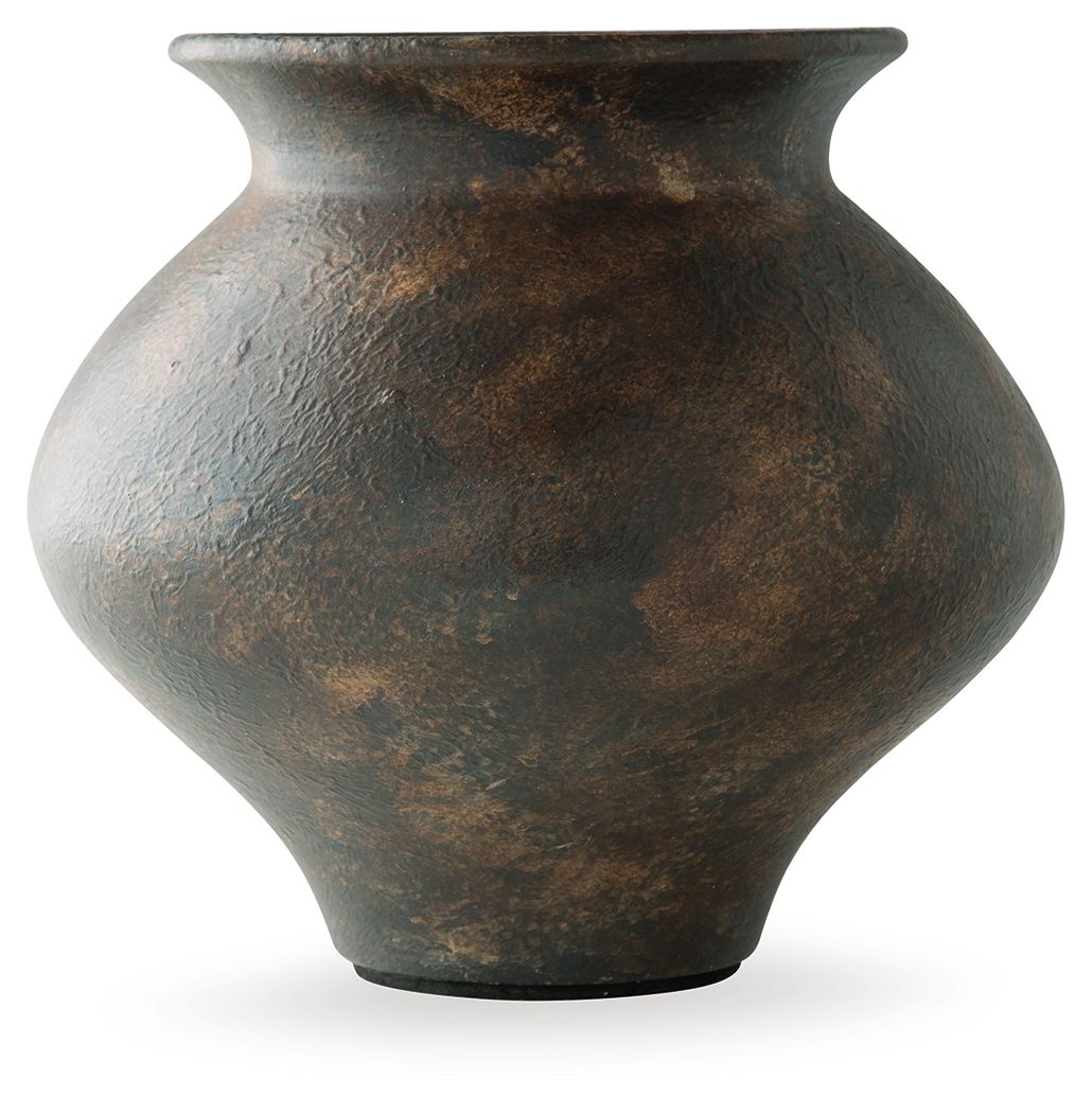 Laddlow - Vase - Antique Brown - Urban Living Furniture (Los Angeles, CA)