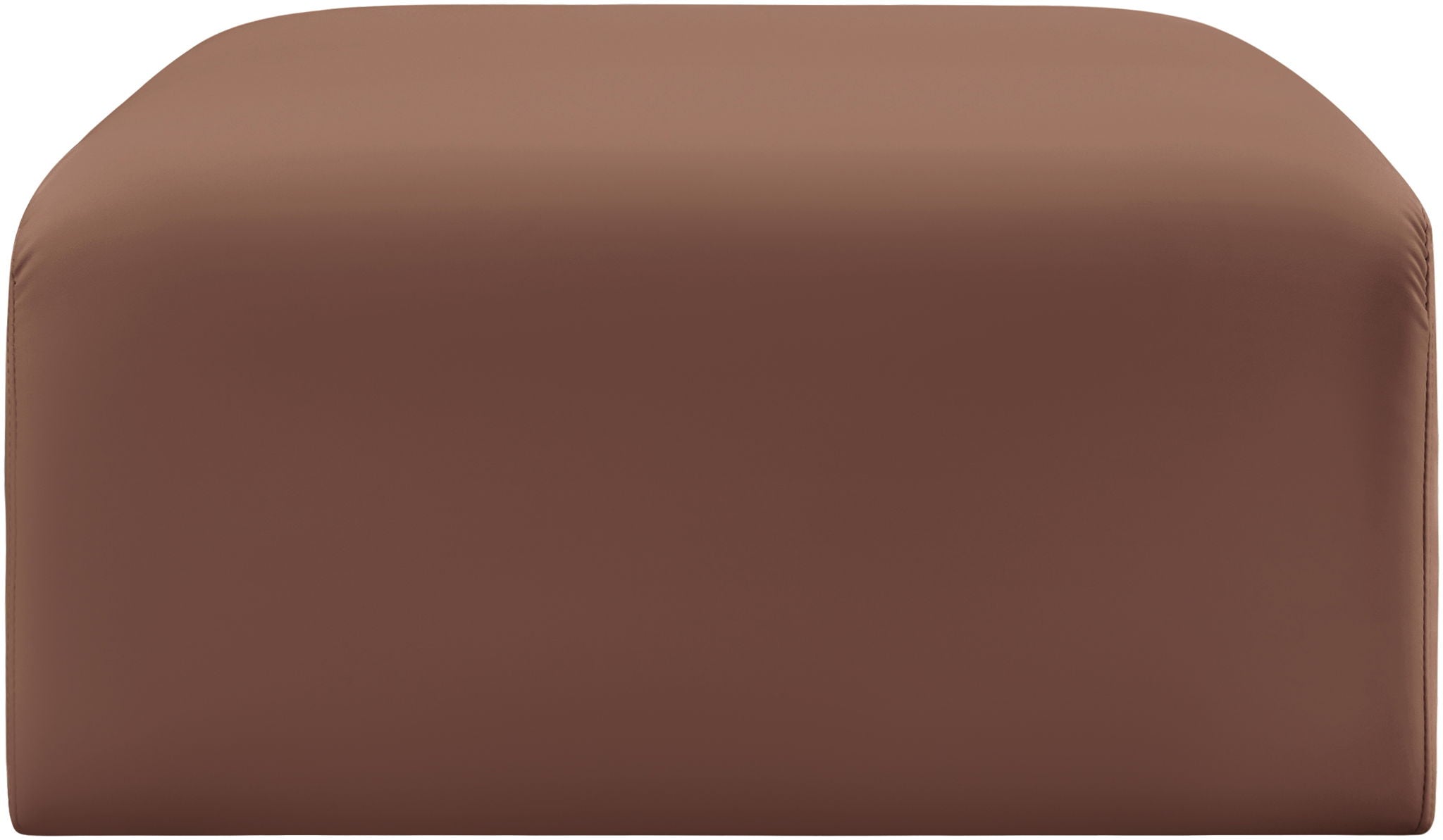 Arc - Faux Leather Ottoman - Urban Living Furniture (Los Angeles, CA)