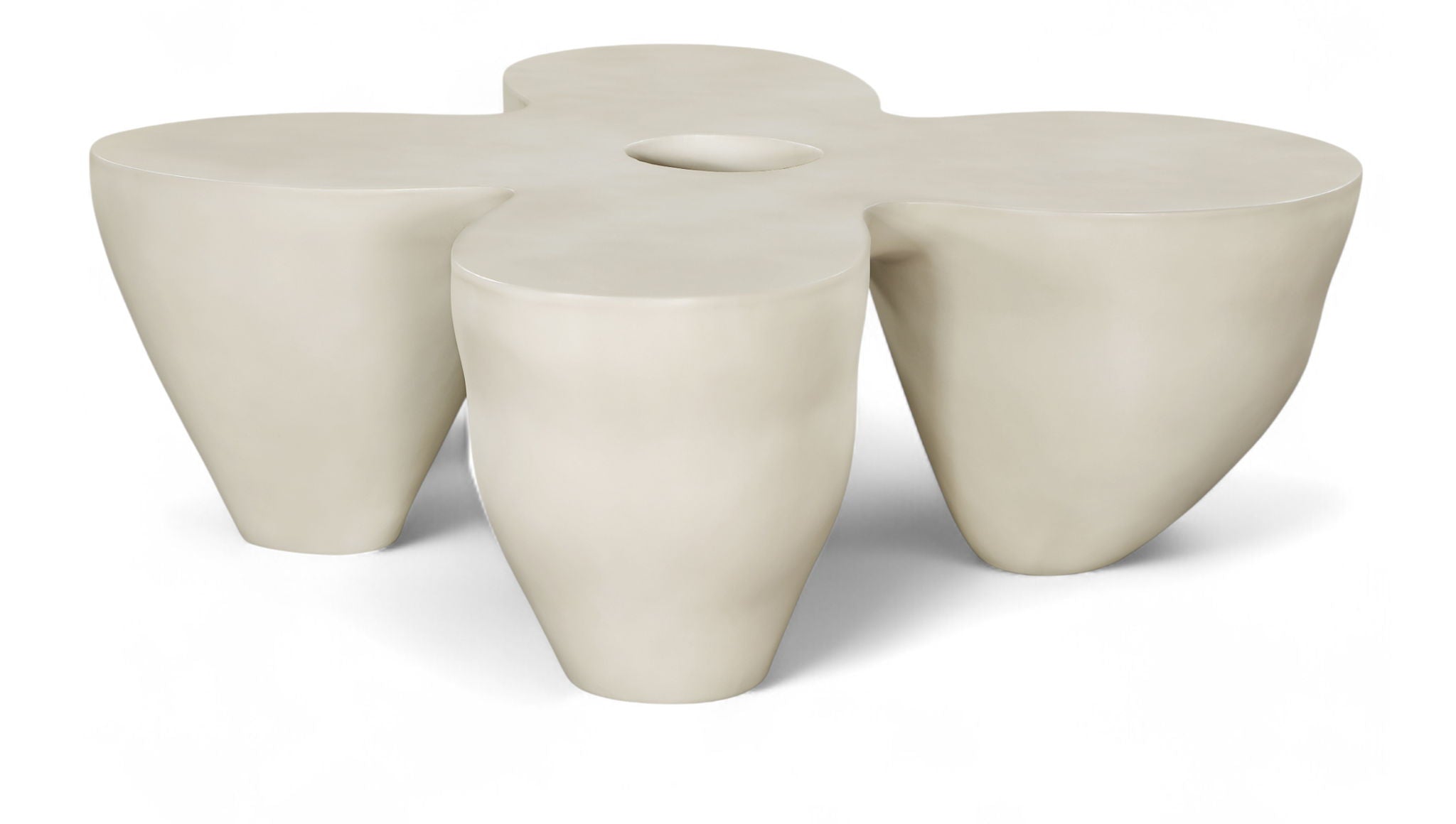 Fiore - Concrete Coffee Table - Taupe