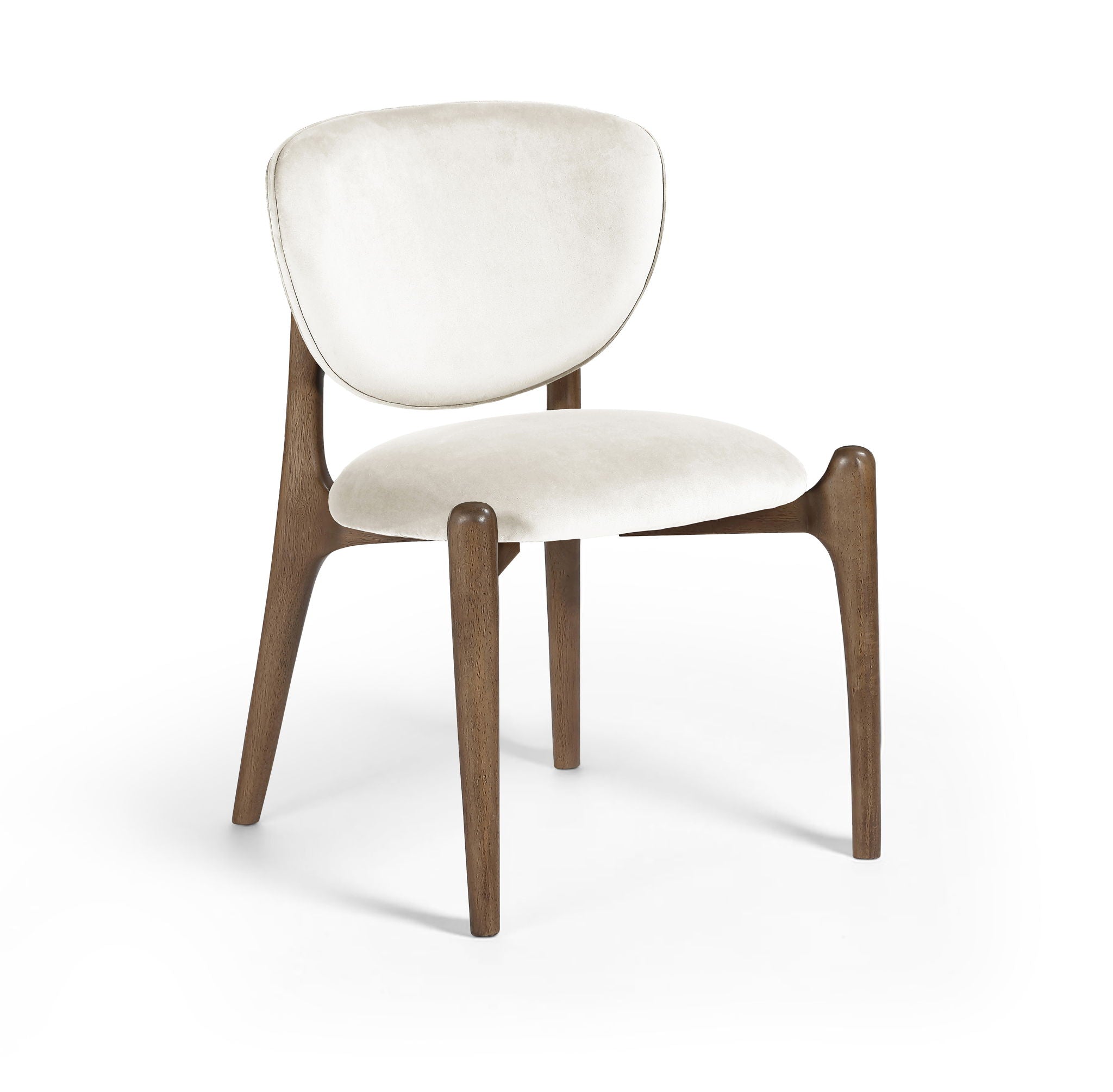 Velora - Upholstered Dining Chair (Set of 2) - Brown Base - Urban Living Furniture (Los Angeles, CA)