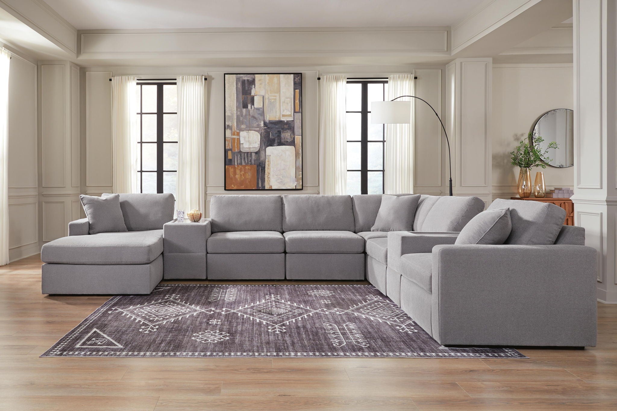 Modmax - Sectional - Granite - Urban Living Furniture (Los Angeles, CA)