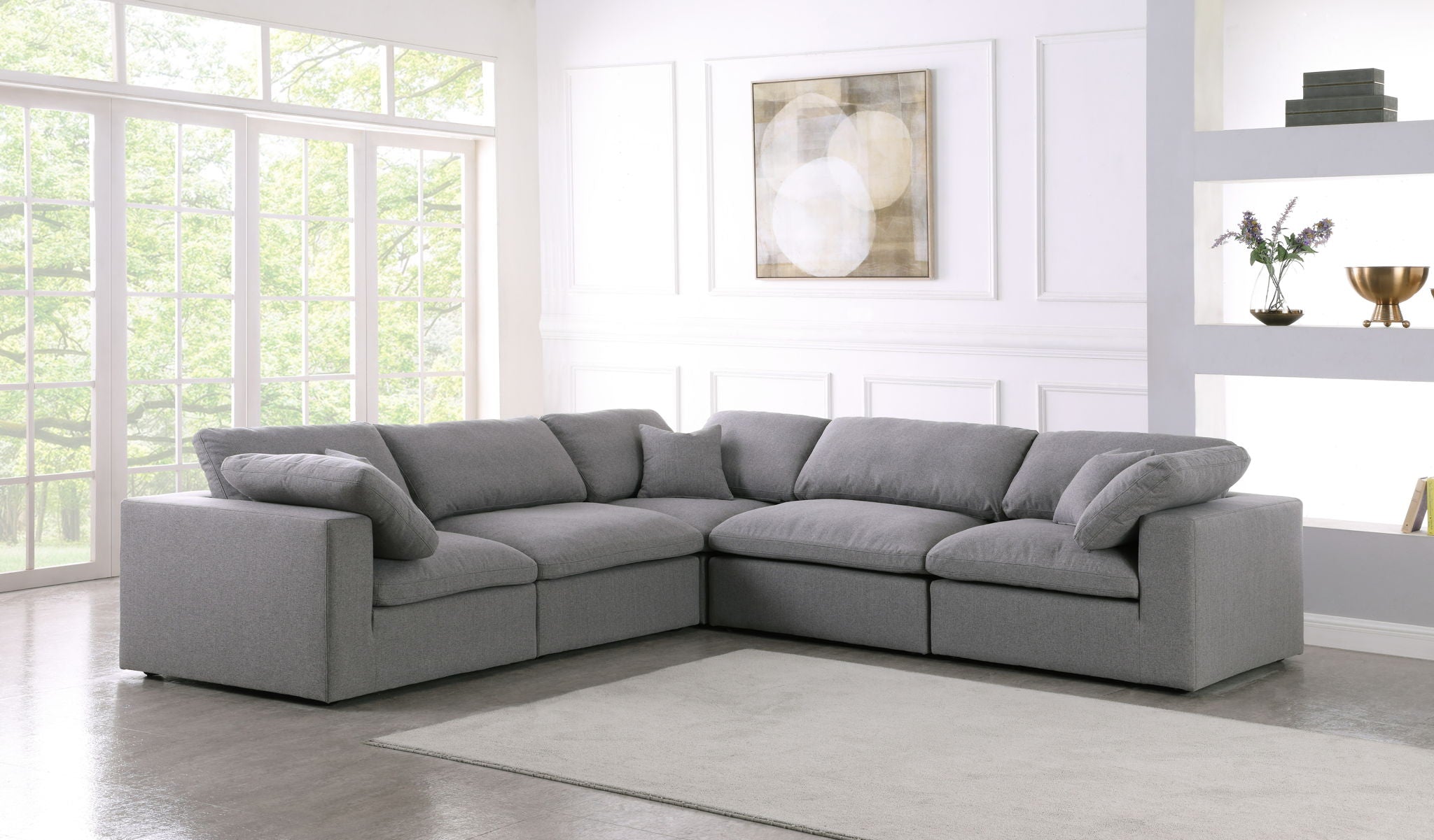 Serene - 5 Piece Modular Sectional - Urban Living Furniture (Los Angeles, CA)