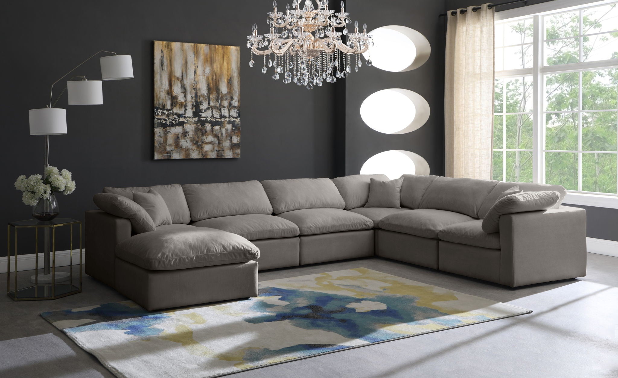 Plush - 7 Piece Modular Sectional - Urban Living Furniture (Los Angeles, CA)