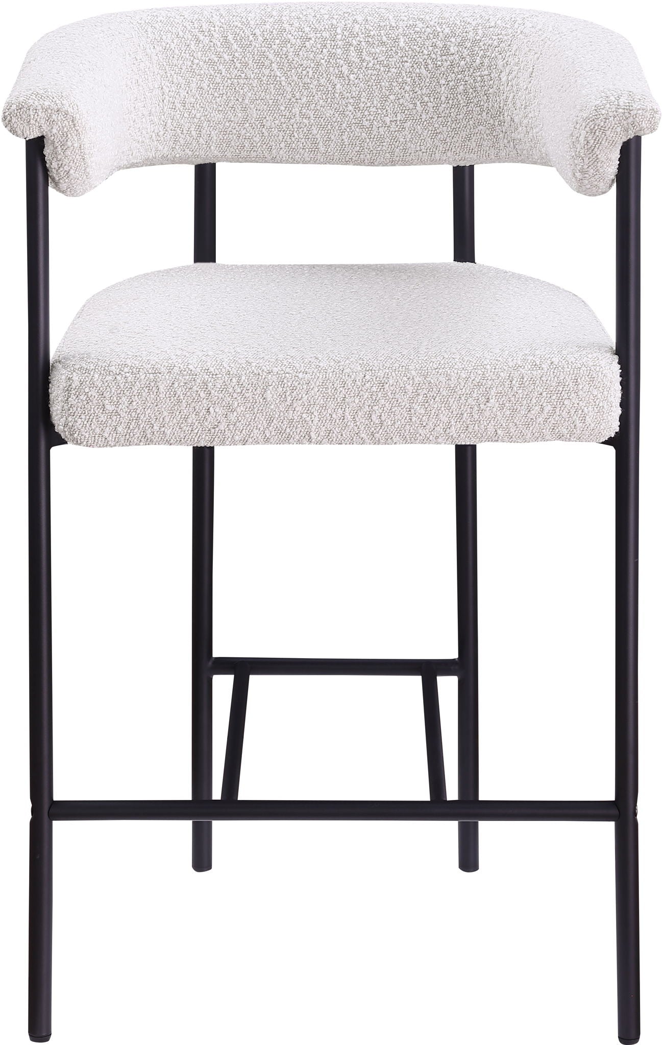 Malin - Boucle Counter Stool (Set of 2) - Urban Living Furniture (Los Angeles, CA)