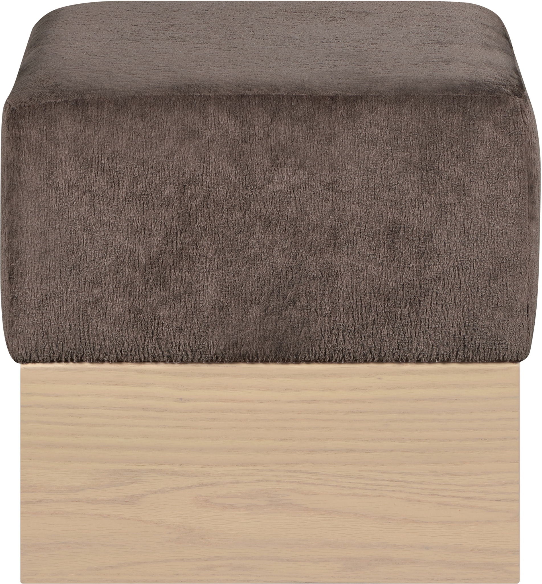Havre - Ottoman / Stool With Natural Base - Urban Living Furniture (Los Angeles, CA)