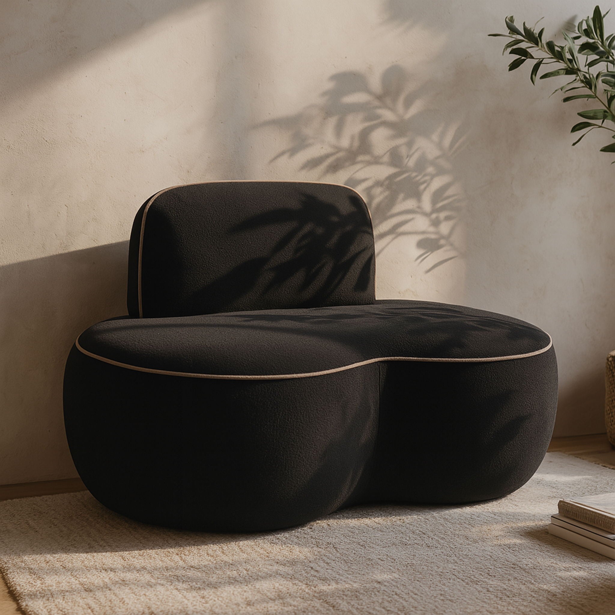 Swerve - Velvet Upholstered Chair