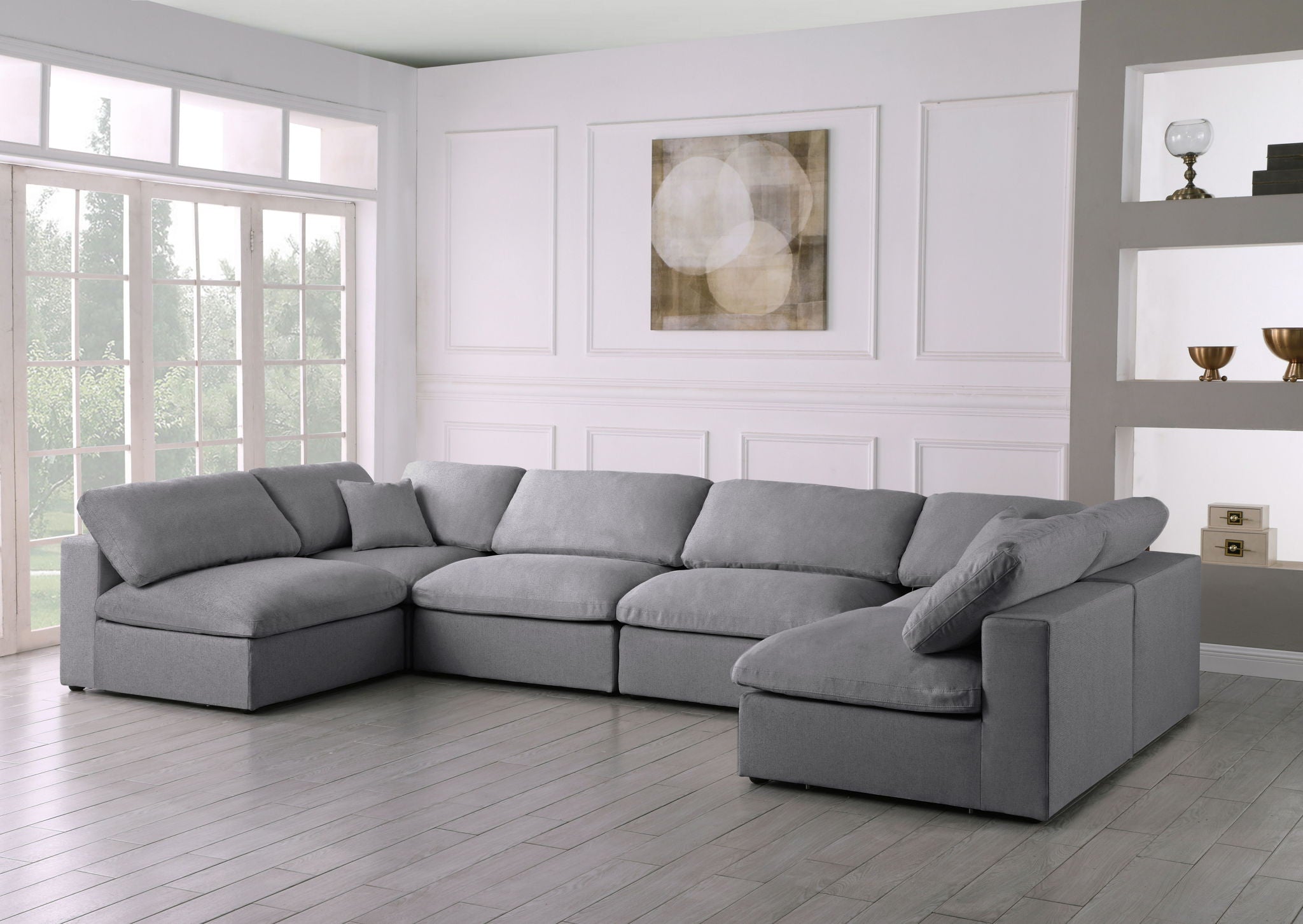 Serene - 6 Piece Modular Sectional - Urban Living Furniture (Los Angeles, CA)